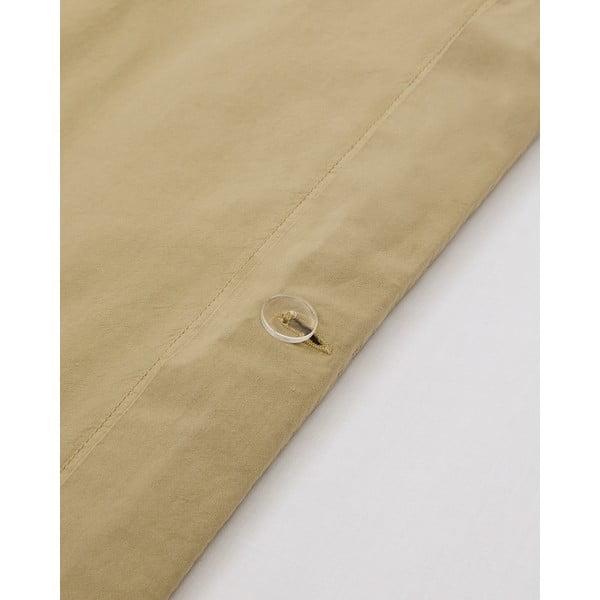 Sárga-zöld kétszemélyes hosszabbított pamut-perkál ágyneműhuzat 260x240 cm Sifinia – Kave Home-image-3