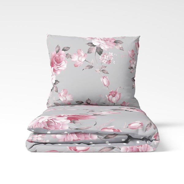 Belle szürke kétszemélyes pamut ágyneműhuzat, 200 x 220 cm - Bonami Selection-image-2