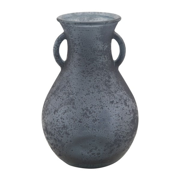 Anfora kék újrahasznosított üveg váza, ⌀ 15 cm - Mauro Ferretti