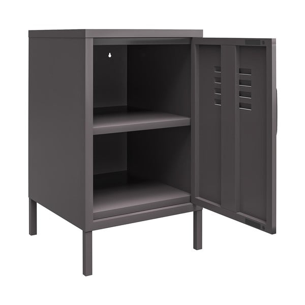 Szürke fém éjjeliszekrény Bradford – Støraa-image-2