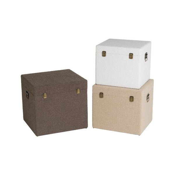Textil tárolóláda 49x45 cm – Casa Selección-image-3