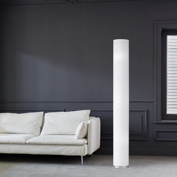 Fehér állólámpa textil búrával (magasság 156 cm) Thor – Fischer & Honsel-image-3