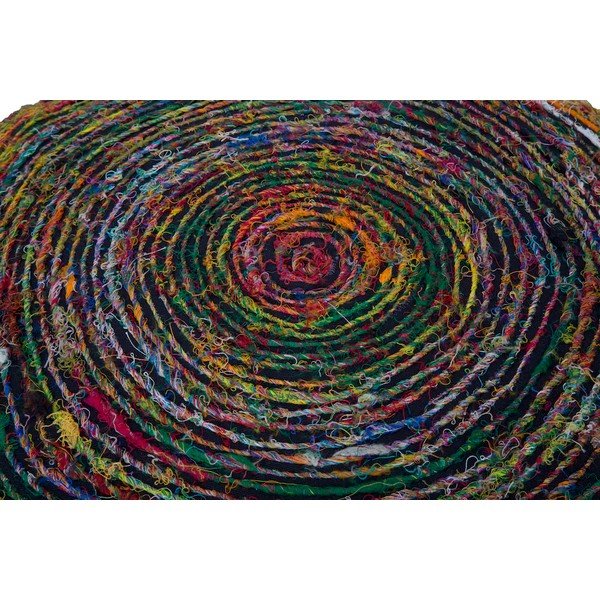 Madagascar Rotondo puff, ⌀ 50 cm - Mauro Ferretti-image-2