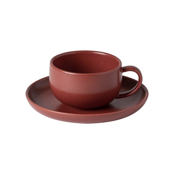Piros kőedény csésze 210 ml Pacifica – Casafina