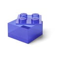Lila műanyag gyerek tárolódoboz 25x25x18 cm – LEGO®