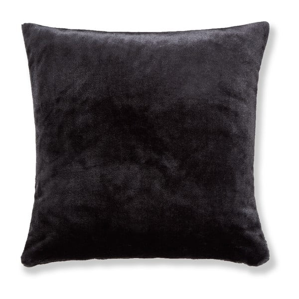 Basic Cuddly fekete párnahuzat, 55 x 55 cm - Catherine Lansfield
