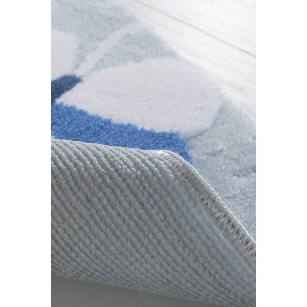 Világoskék fürdőszobai kilépő szett 3 db-os 100x60 cm – Foutastic-image-3