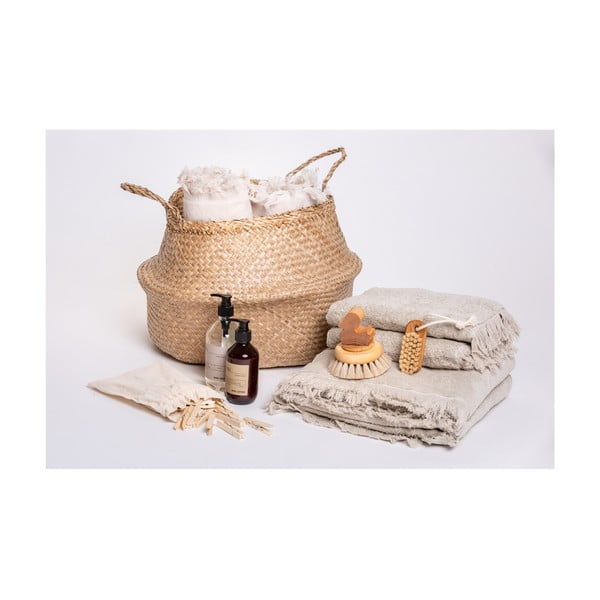 2 db szürkésbarna 100% pamut törölköző, 50 x 90 cm - Bonami Selection-image-3