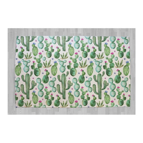 Kaktus pamutszőnyeg, 140 x 90 cm - Surdic