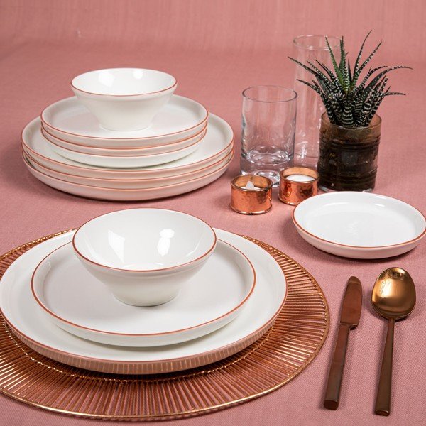 Classical 16 db-os porcelán étkészlet - Güral Porselen-image-3