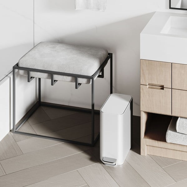 Acél pedálos szemetes 5 l – simplehuman-image-1