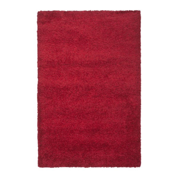 Crosby Shag piros szőnyeg, 121 x 182 cm - Safavieh