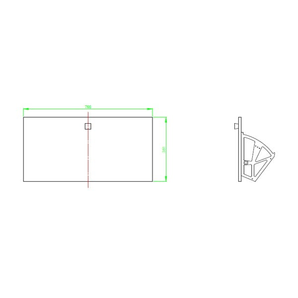 Bode sötétszürke cipősszekrény, három fiókkal - Woodman-image-4