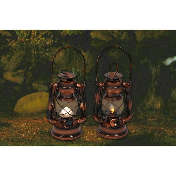 Bronzszínű LED lámpás (magasság 19 cm) – Hilight-image-1