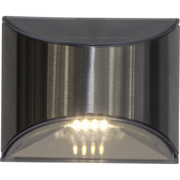 Wally 2 db napelemes rozsdamentes fali LED lámpa, magasság 8 cm - Star Trading-image-4