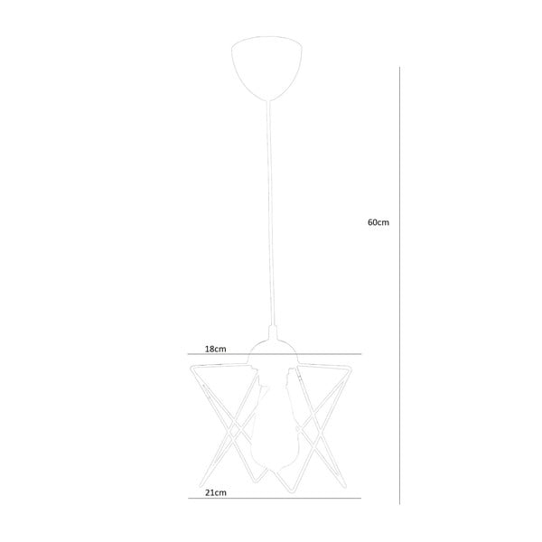 Fekete függőlámpa – Opviq lights-image-3