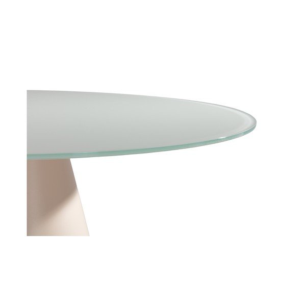 Kerek étkezőasztal üveg asztallappal ø 120 cm Vida – MOME-image-4