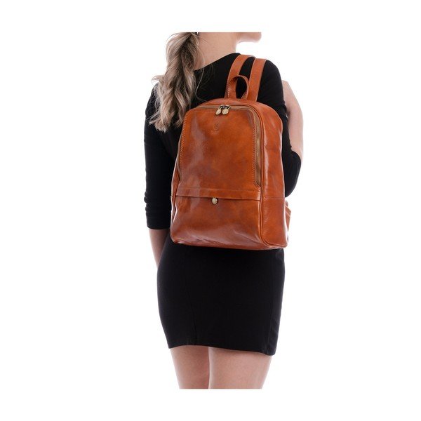 Bőr hátitáska – Anna Luchini-image-4