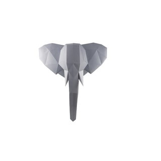 Elefánt szürke kreatív hajtogatható papírfigura - Papertime