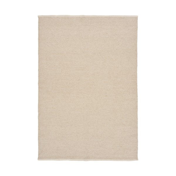 Krémszínű gyapjú szőnyeg 200x300 cm Gaya – House Nordic