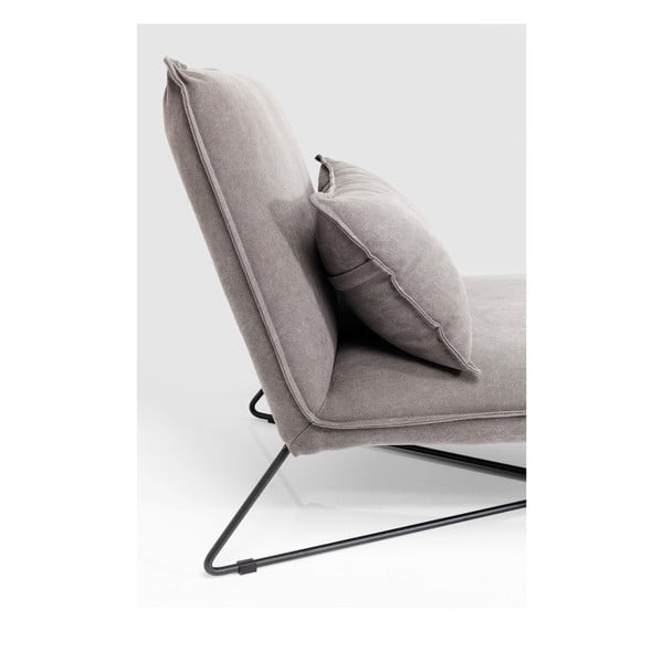 Cornwall szürke fekvőfotel - Kare Design-image-3