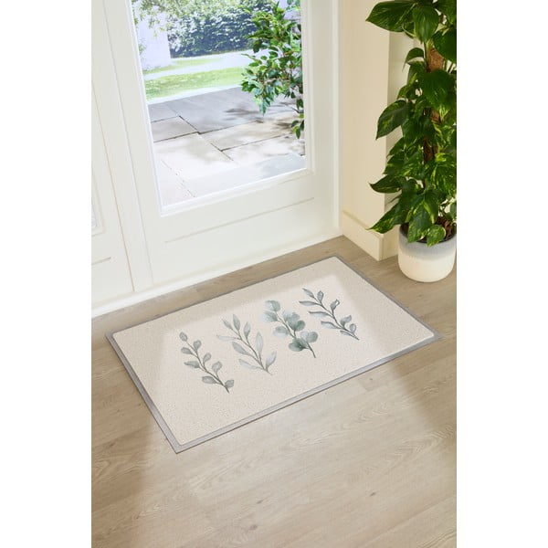 Lábtörlő 40x70 cm Neutral Leaves – Artsy Doormats-image-3