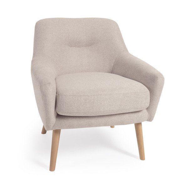 Bézs fotel Candela – Kave Home-image-2