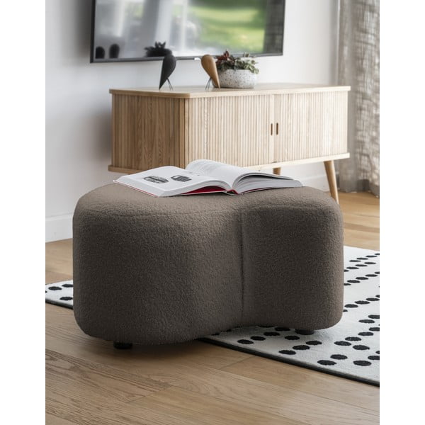 Barna buklé puff Miuf – Miuform-image-1