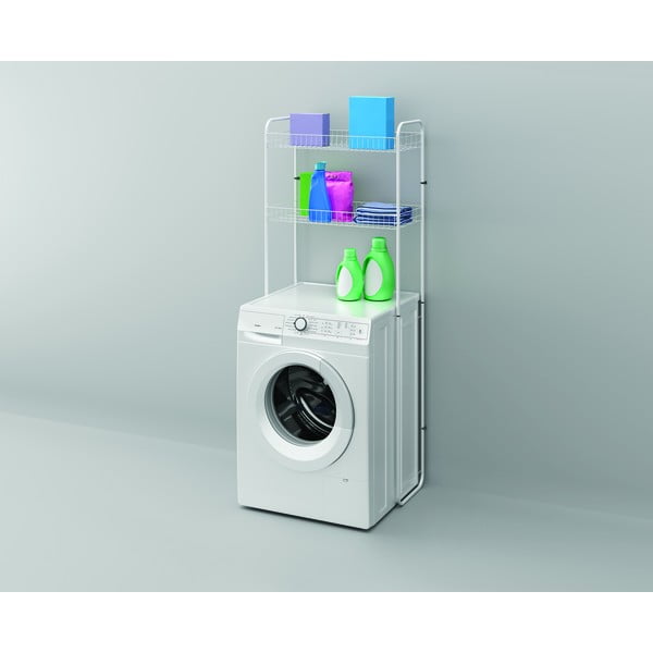 Sky Wash fehér kétszintes polc mosógép fölé - Metaltex-image-3