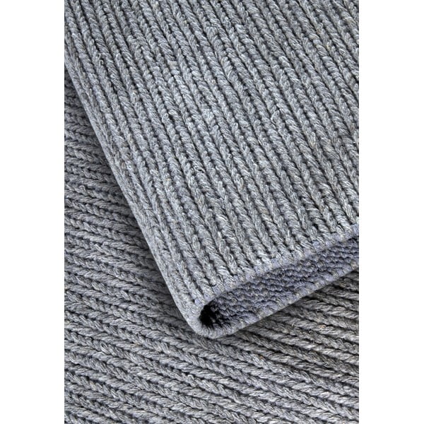 Szürke kézi szövésű gyapjú szőnyeg 120x170 cm Francois – Villeroy&Boch-image-4
