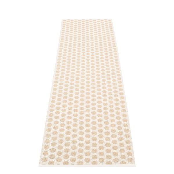 Bézs-krémszínű kültéri-beltéri futószőnyeg 70x250 cm Noa Beige Vanilla – Pappelina-image-2