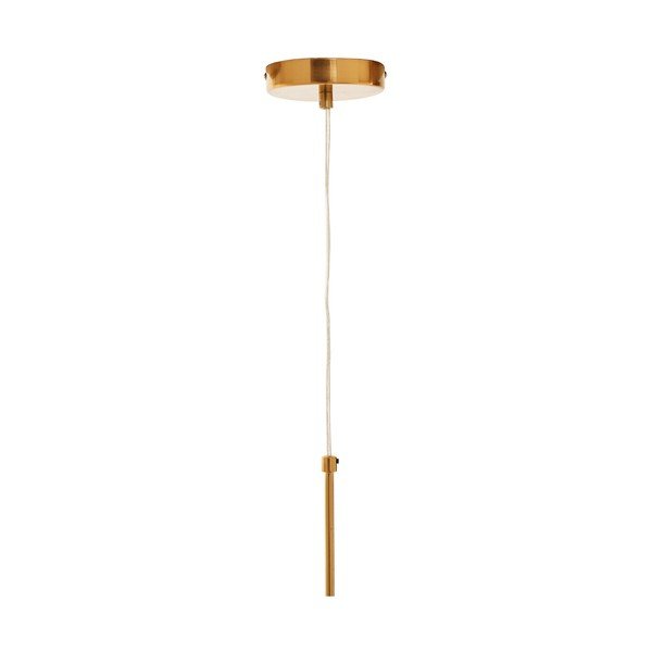 Aranyszínű fém függőlámpa üveg búrával ø 25 cm Trieste – Premier Housewares-image-4