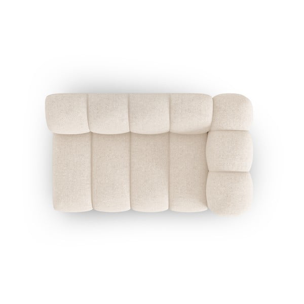 Krémszínű kanapé modul (jobb oldali) Lupine – Micadoni Home-image-3