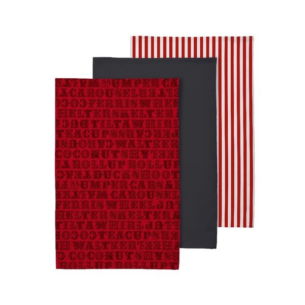 Pamut konyharuha szett 3 db-os 40x60 cm Carnival – Premier Housewares-image-2