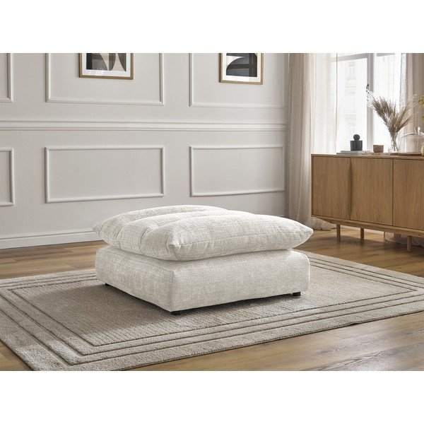 Fehér zsenília lábtartó Neil – Bobochic Paris-image-1