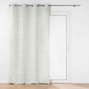 Fehér-zöld függöny 140x240 cm Maddy – douceur d'intérieur