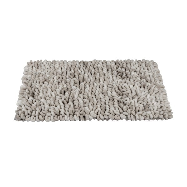 Szürkésbézs textil fürdőszobai kilépő 60x90 cm Lerici – Wenko-image-2