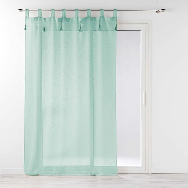 Zöld átlátszó függöny 140x240 cm Dalila – douceur d'intérieur