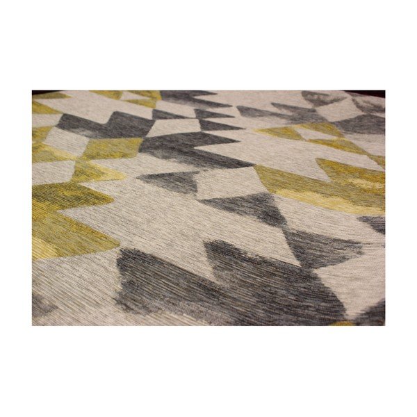 Tria Grey/Yellow szőnyeg, 160 x 230 cm-image-1