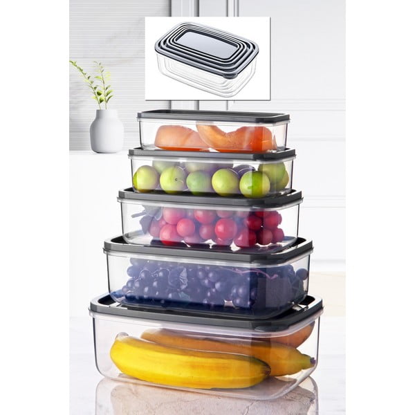 Élelmiszertartó szett 5 db-os – Hermia-image-4