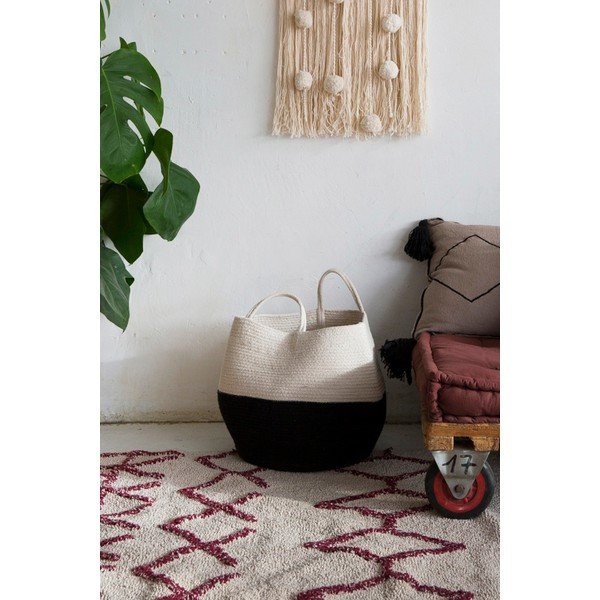 Textil tárolókosár ø 30x35 cm Zoco – Lorena Canals-image-1