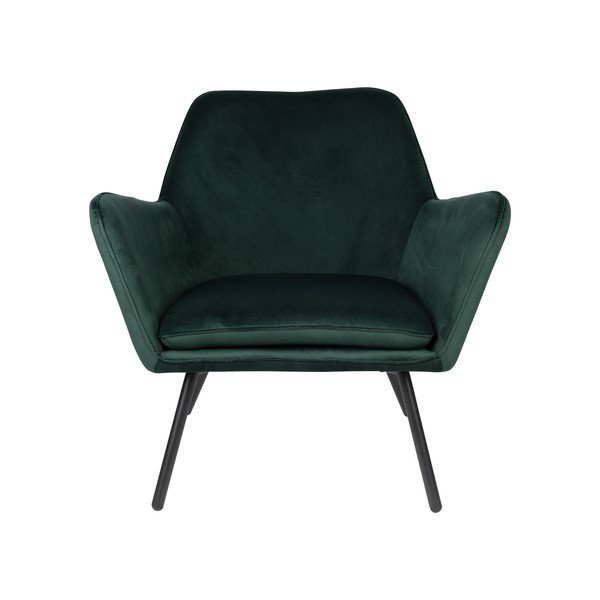 Bon sötétzöld bársony fotel - White Label-image-2