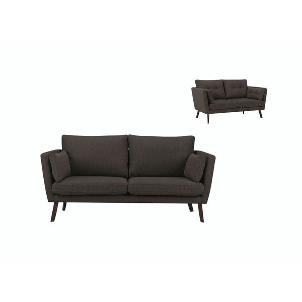 Elena barna háromszemélyes kanapé - Mazzini Sofas-image-2