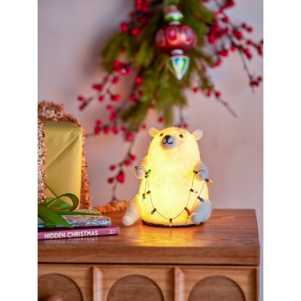 Fehér fénydekoráció Wally – Bloomingville-image-1