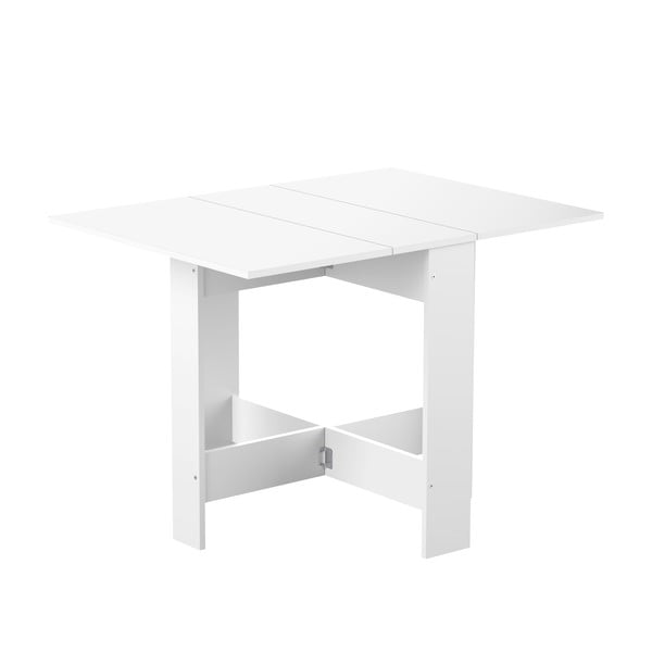 Bővíthető étkezőasztal fehér asztallappal 76x28 cm Papillon – TemaHome-image-3