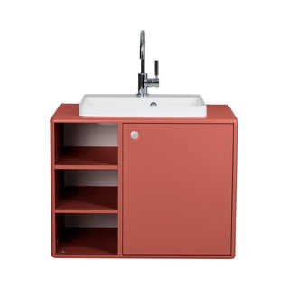 Piros mosdókagyló alatti szekrény 80x62 cm Color Bath - Tom Tailor for Tenzo
