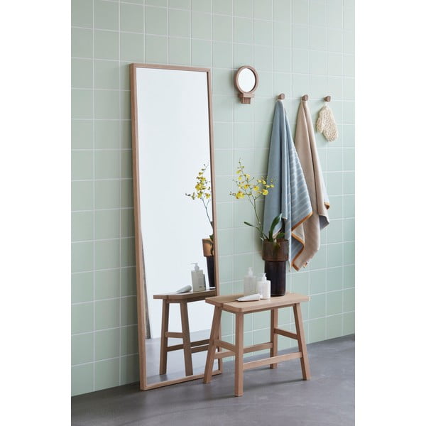 Álló tükör tömörfa kerettel 52x167 cm Glimpse – Hübsch-image-1