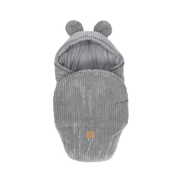 Szürke kordbársony babapólya 45x80 cm – Meowbaby