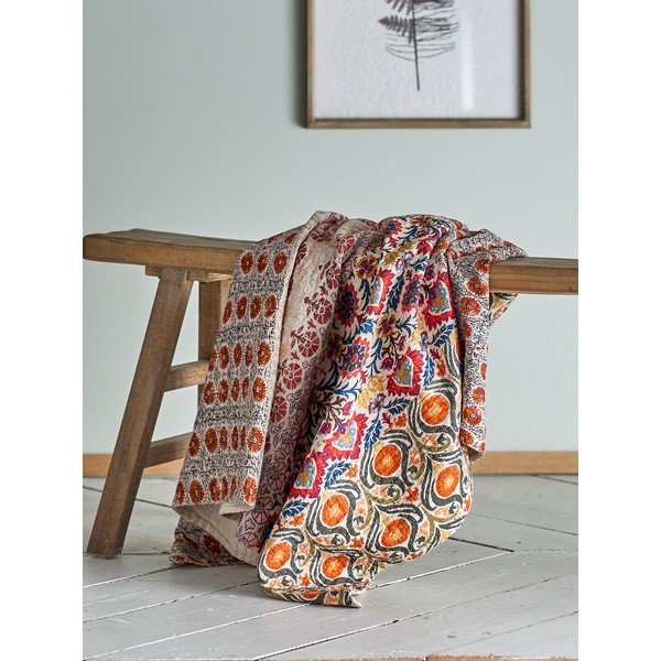 Pamut takaró 130x150 cm Krea – Bloomingville-image-1