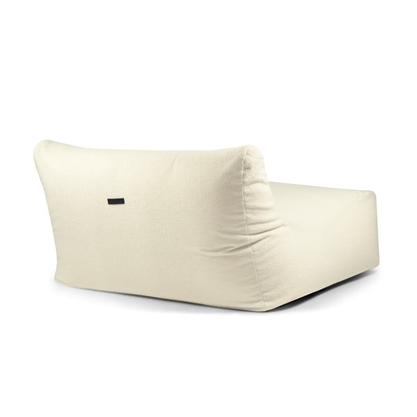 Krémszínű buklé babzsákfotel Sofa Lounge – SLOWDOWN-image-4